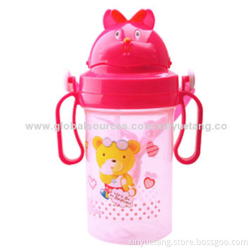 Wholesale 2014 Hot Sale Plastic Kids' Water Bottle, BPA-free, OEM and ODM WelcomedNew